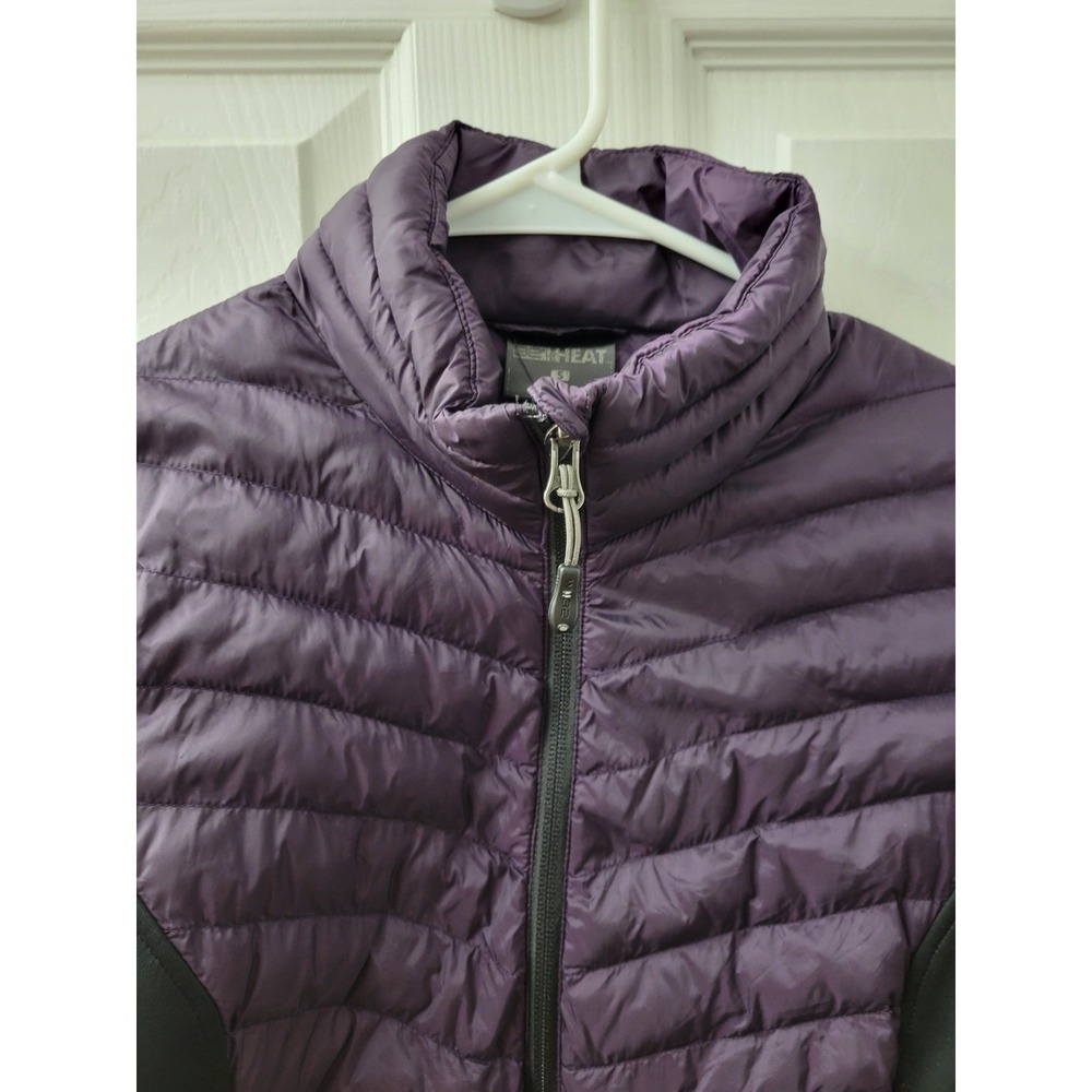 32 Degree Heat Puffer Jacket Women Size Small Dark‎ Purple Excellent Condition - Picture 3 of 6